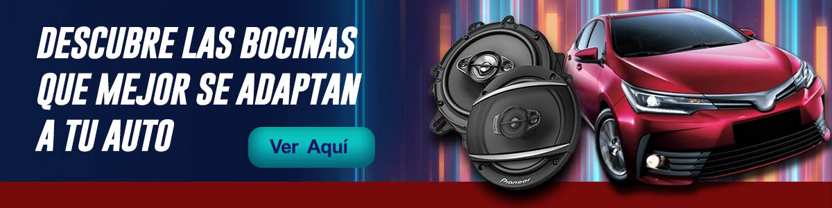 CTA- Bocinas auto Ver más