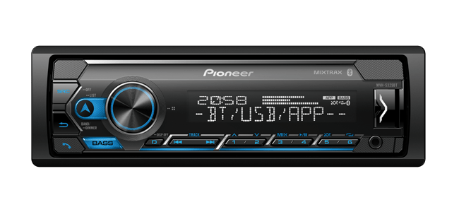 Cómo emparejar autoestéreo Pioneer a un celular, Pioneer mvh-s215bt,  conectar Bluetooth auto estéreo 